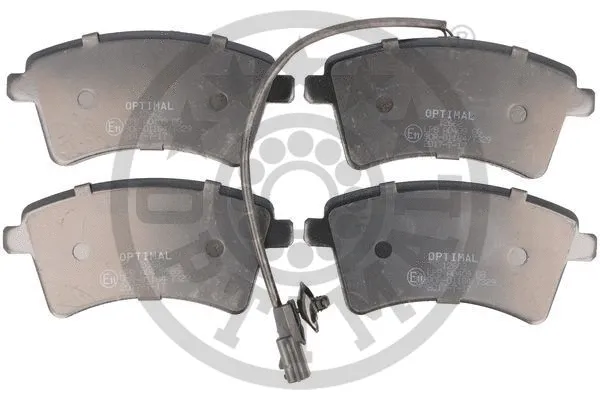 Brake Pad Set, disc brake (12662)