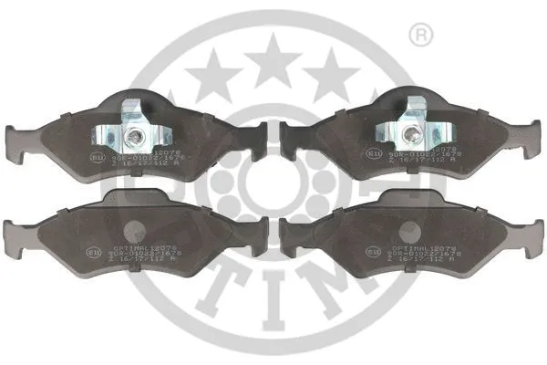 Brake Pad Set, disc brake (12078)