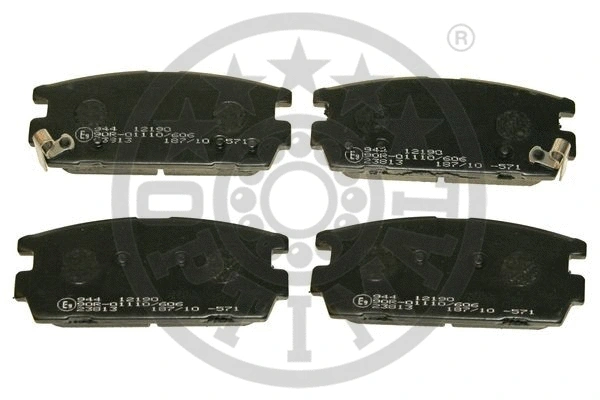 Brake Pad Set, disc brake (12190)