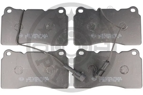 Brake Pad Set, disc brake (10248)