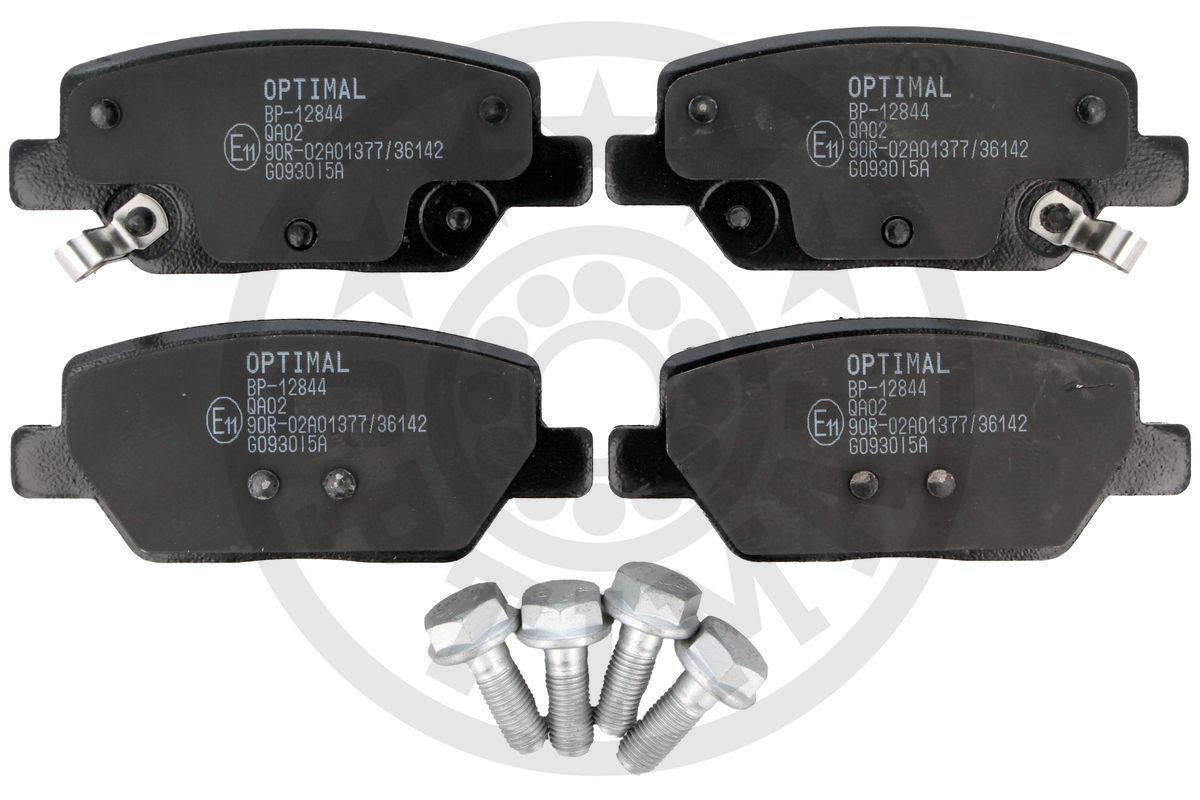 Brake Pad Set, disc brake (BP-12844)
