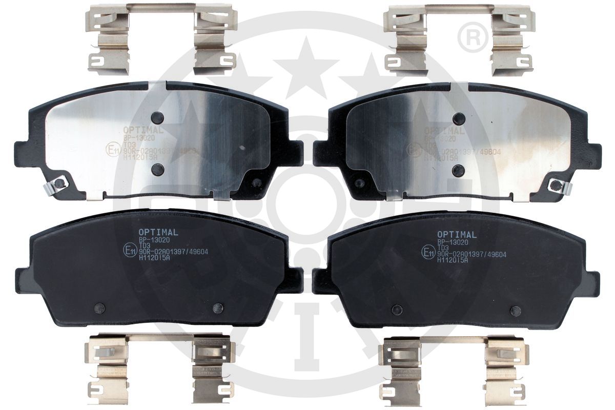 Brake Pad Set, disc brake (BP-13020)