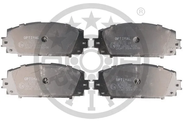 Brake Pad Set, disc brake (12360)