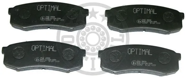 Brake Pad Set, disc brake (9809)