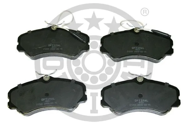 Brake Pad Set, disc brake (BP-09522)