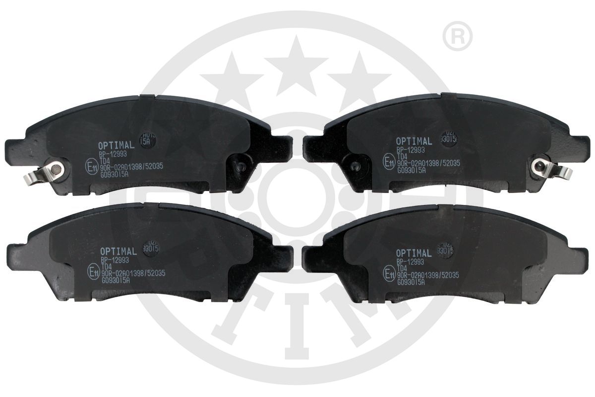 Brake Pad Set, disc brake (BP-12993)