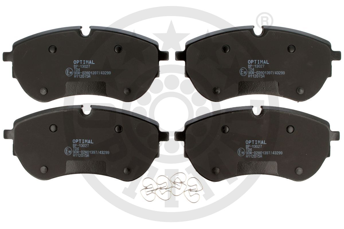Brake Pad Set, disc brake (BP-13027)