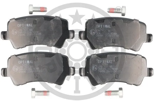 Brake Pad Set, disc brake (BP-12401)