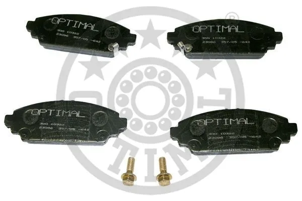 Brake Pad Set, disc brake (10322)