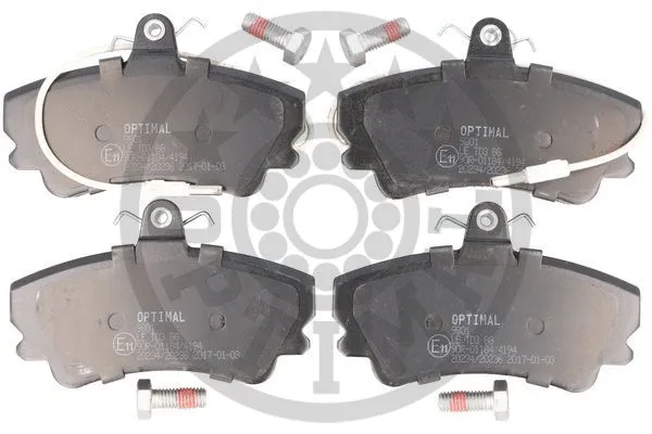 Brake Pad Set, disc brake (BP-09801)