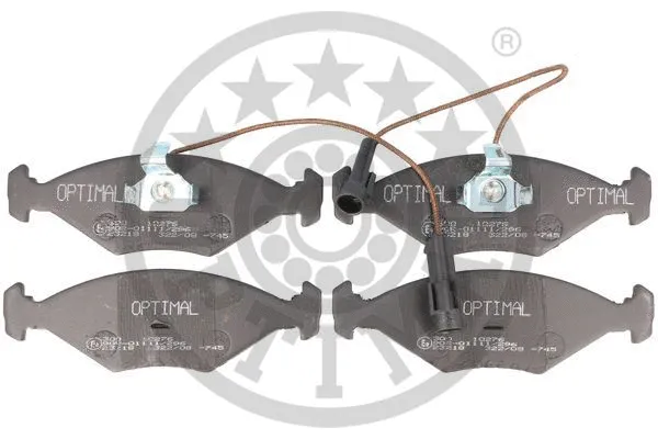 Brake Pad Set, disc brake (10276)