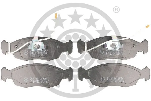 Brake Pad Set, disc brake (9900)