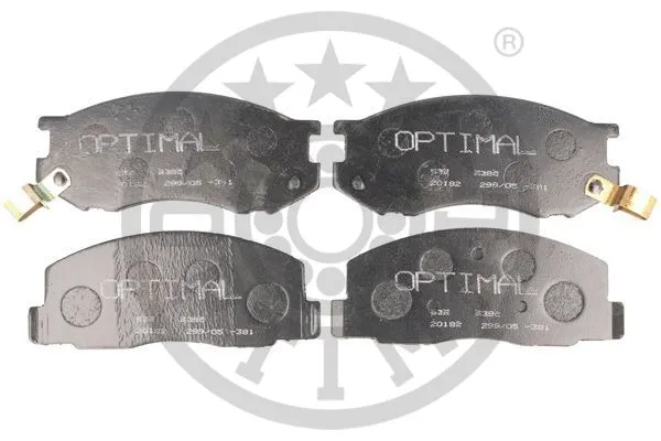Brake Pad Set, disc brake (9385)