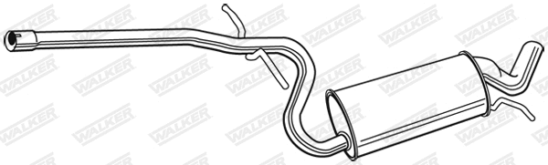 Centre Muffler (23044)