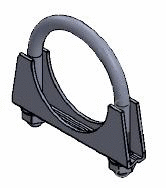Clamping Piece, exhaust system