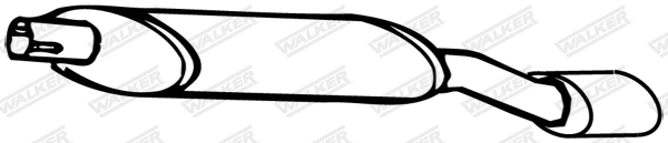 Rear Muffler (13105)