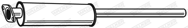 Centre Muffler (23210)