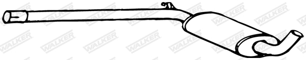 Centre Muffler (70520)