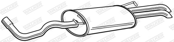 Rear Muffler (22977)