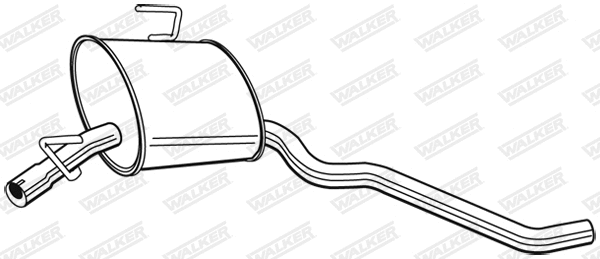 Centre Muffler (22617)
