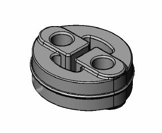 Rubber Strip, exhaust system (82136)