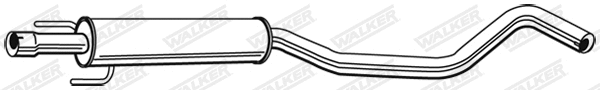 Centre Muffler (23253)