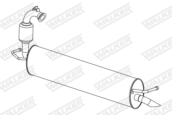 Rear Muffler (24305)
