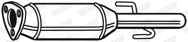Soot/Particulate Filter, exhaust system (73189)