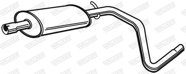 Rear Muffler (22125)