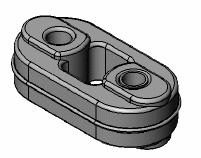 Mount, exhaust system