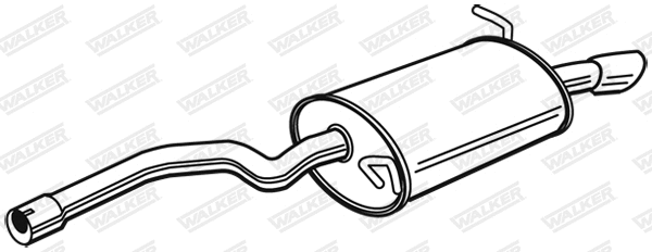 Rear Muffler (22916)
