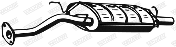 Rear Muffler (22139)