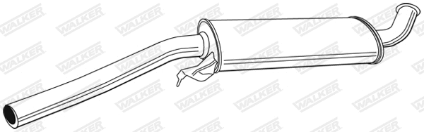 Centre Muffler (16875)