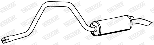 Rear Muffler (17561)