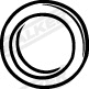 Gasket, exhaust pipe (86115)