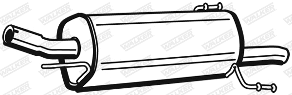 Rear Muffler (72349)
