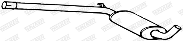 Centre Muffler (70522)