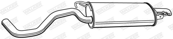 Rear Muffler (22006)