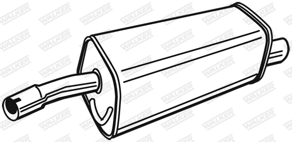 Rear Muffler (71396)