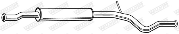 Centre Muffler (23386)