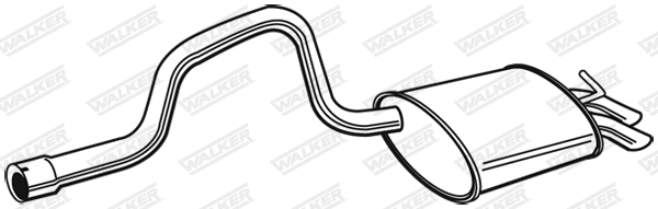 Rear Muffler (22653)