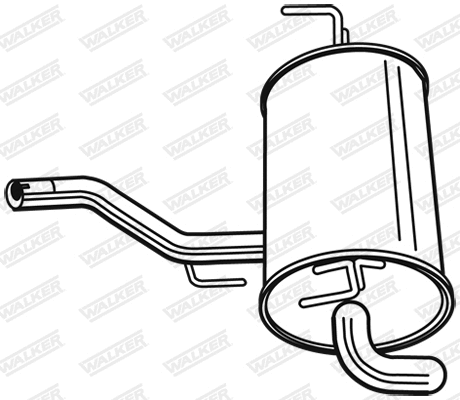 Rear Muffler (23793)