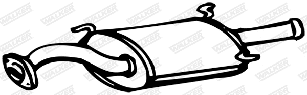 Rear Muffler (16714)