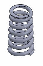 Spring, muffler