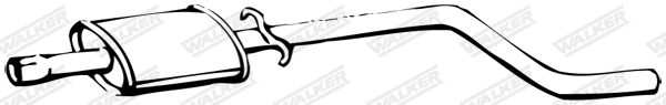 Centre Muffler (12422)