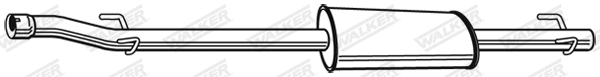 Rear Muffler (23414)