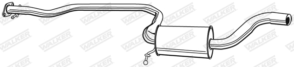 Centre Muffler (21876)