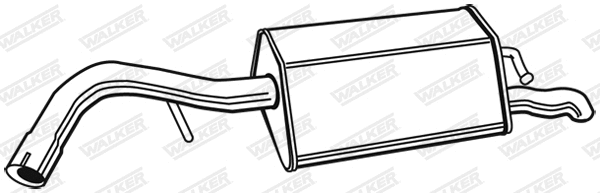Rear Muffler (22078)