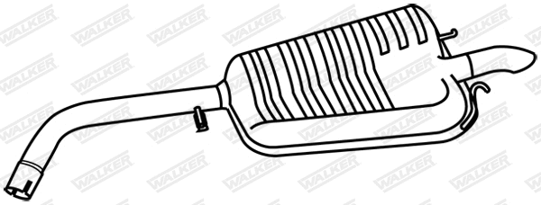 Rear Muffler (18311)