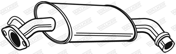 Front Muffler (22515)